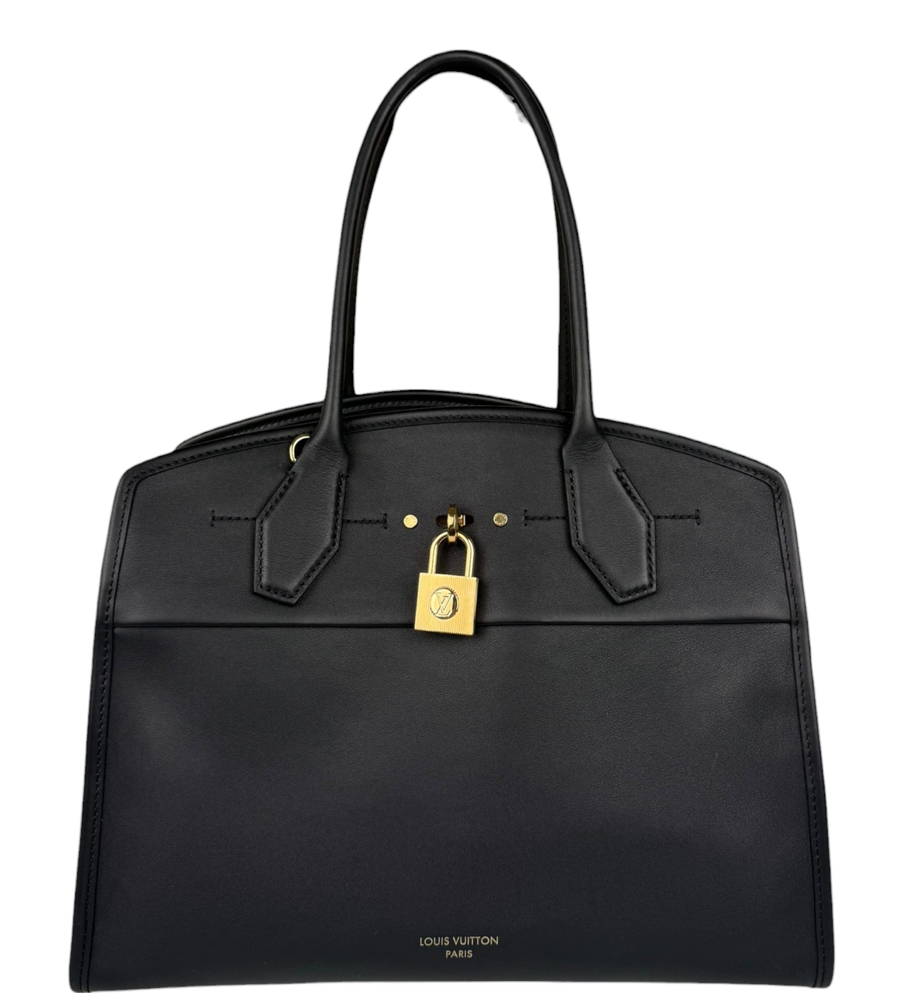 Louis Vuitton Calfskin City Steamer GM