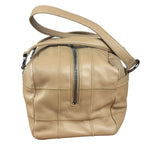 Chanel Beige Caviar Chocolate Bar Boston Bag