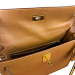 Hermes Kelly 32 Sellier Epsom Gold Handbag 1995