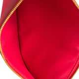 Bottega Veneta Red Leather Arco Tote Bag