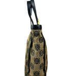 Loewe Vintage Canvas Anagram Zip Tote Bag