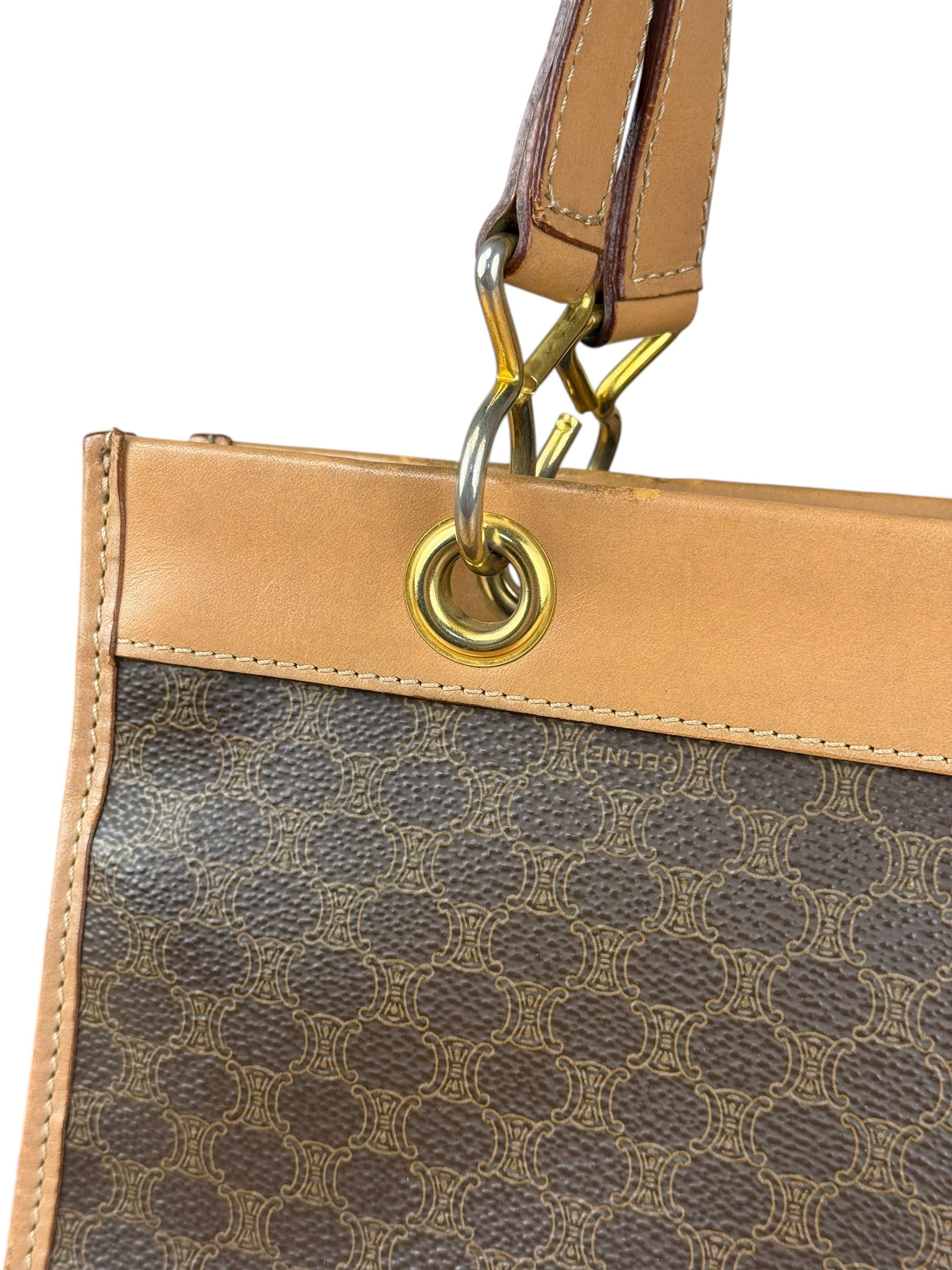 Celine Vintage Macadam Handbag