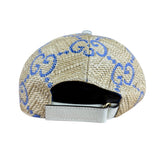 Gucci GG Raffia Baseball Cap