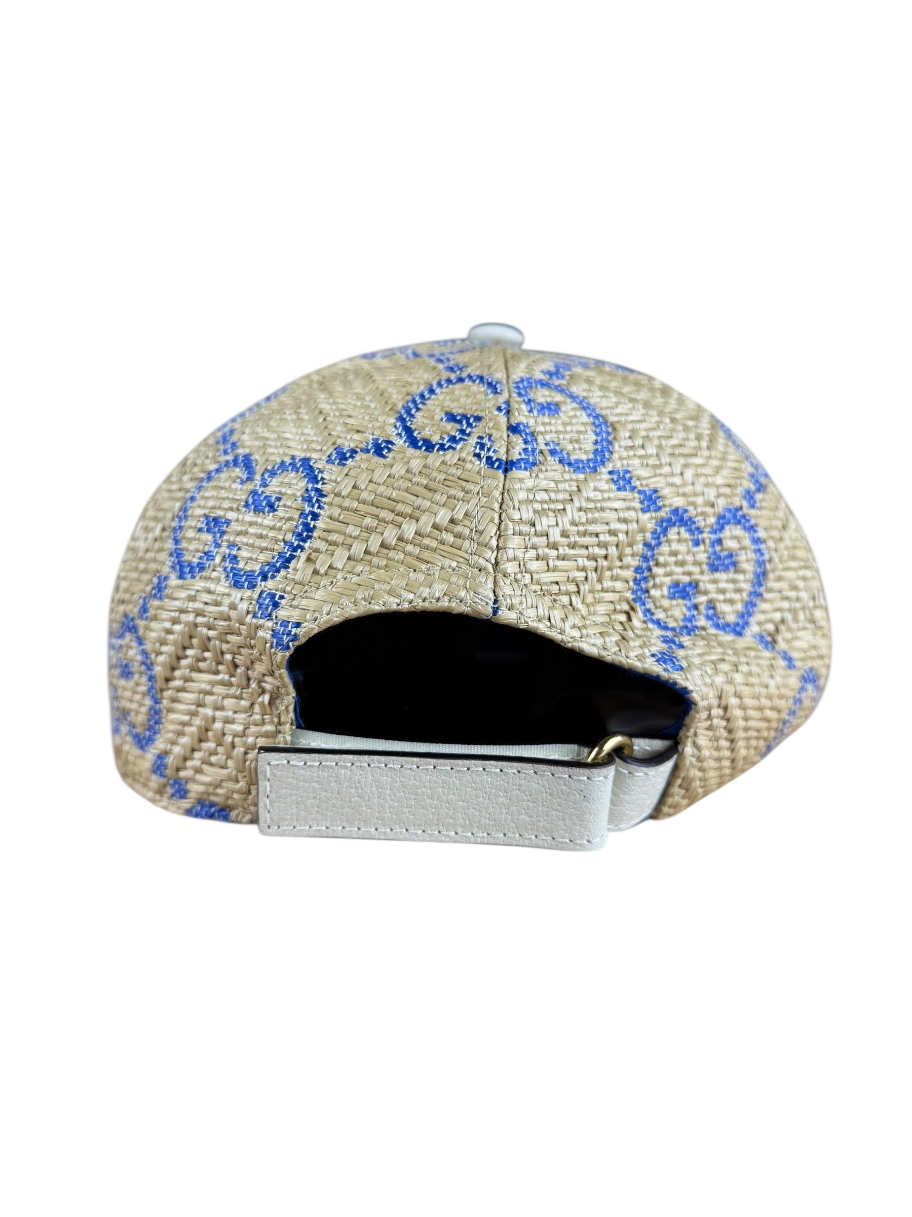 Gucci GG Raffia Baseball Cap