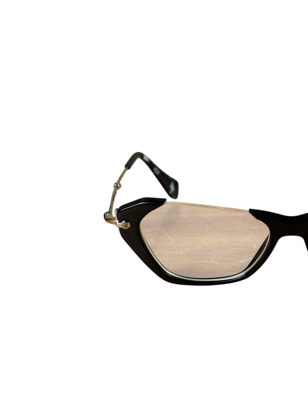 Miu Miu Black Butterfly Optical Frame RX