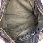 Balenciaga Vintage Purple Classic Motorcycle City Bag