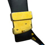 Louis Vuitton Black New Wave Belt