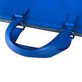 Prada Blue Saffiano Leather 2Way Briefcase Bag