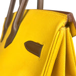 Hermes Birkin 35 Cushvel Havana x Jaune