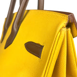 Hermes Birkin 35 Cushvel Havana x Jaune