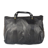 Loewe Vintage Black Calfskin Carryall Handbag