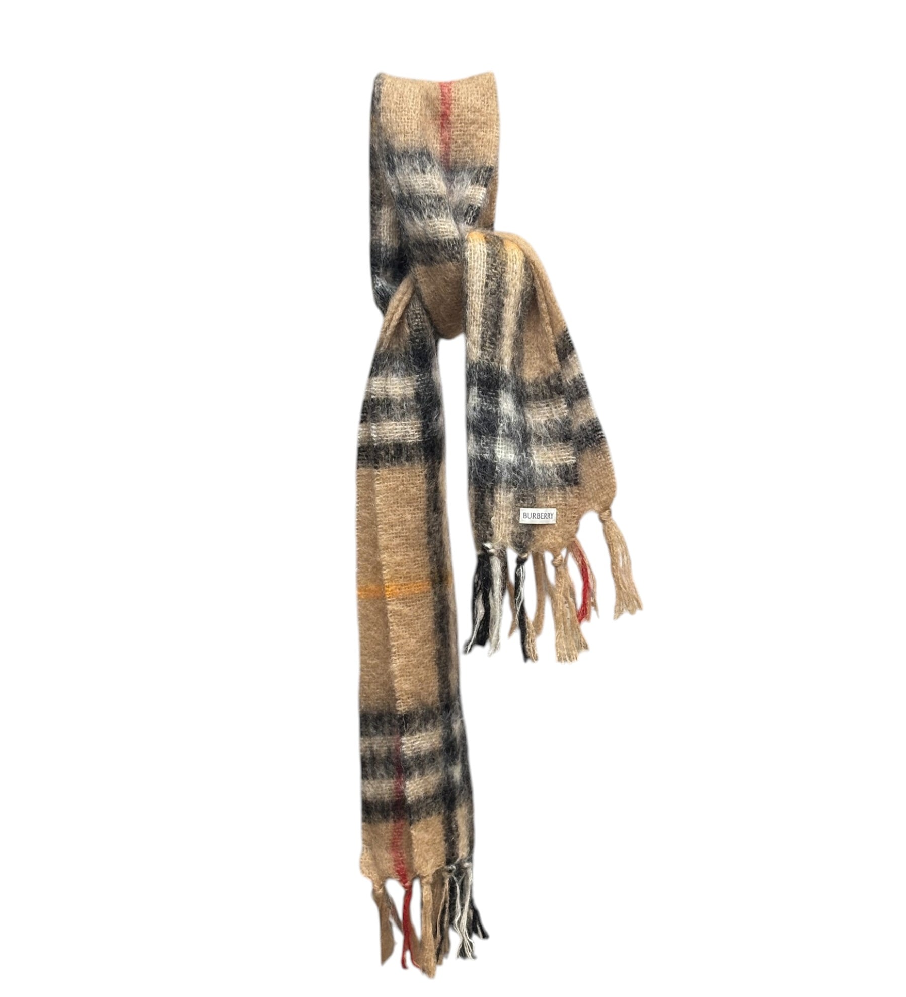 Burberry Giant Check Mohair Scrarf