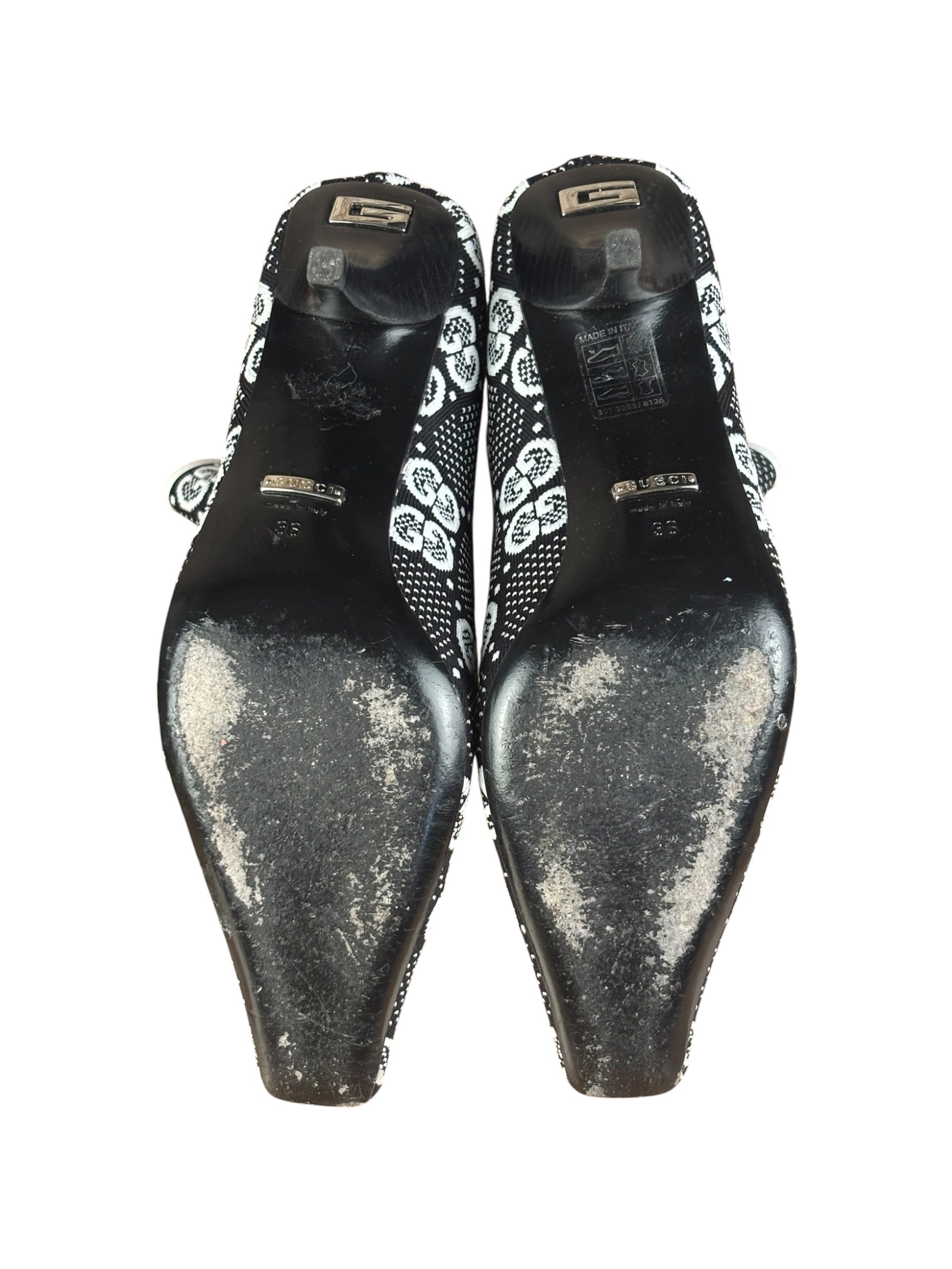 Gucci GG Jersey Knit Boots