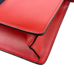 Gucci Red Leather Sylvie Shoulder Bag