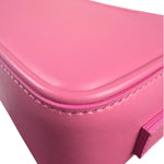 Jacquemus Le Baneto Zip Pink Leather Crossbody Bag