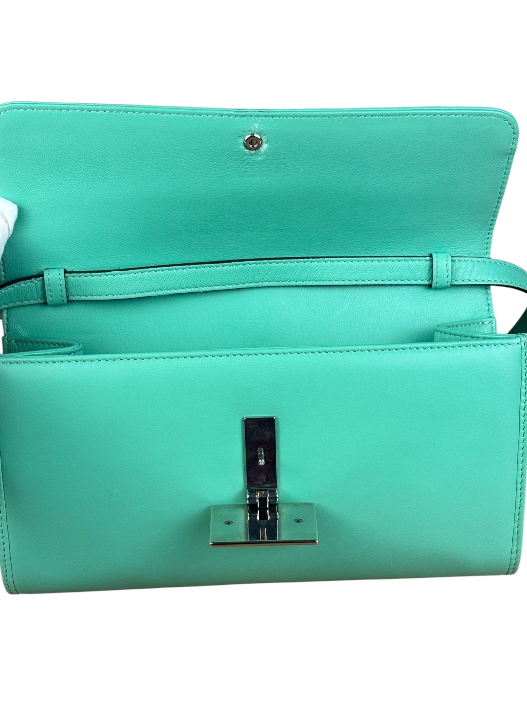 Gucci GG Green Matisse Leather Flap Shoulder Bag
