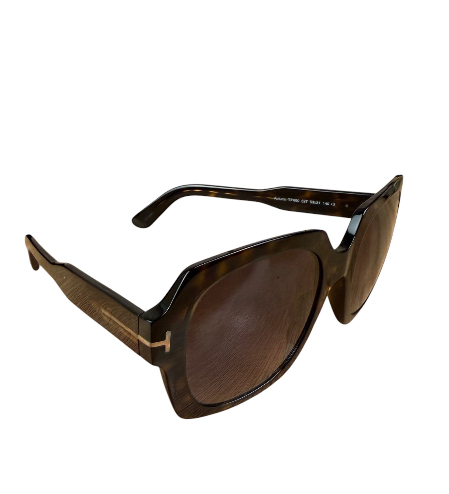Tom Ford Dark Havana Sunglasses TF660