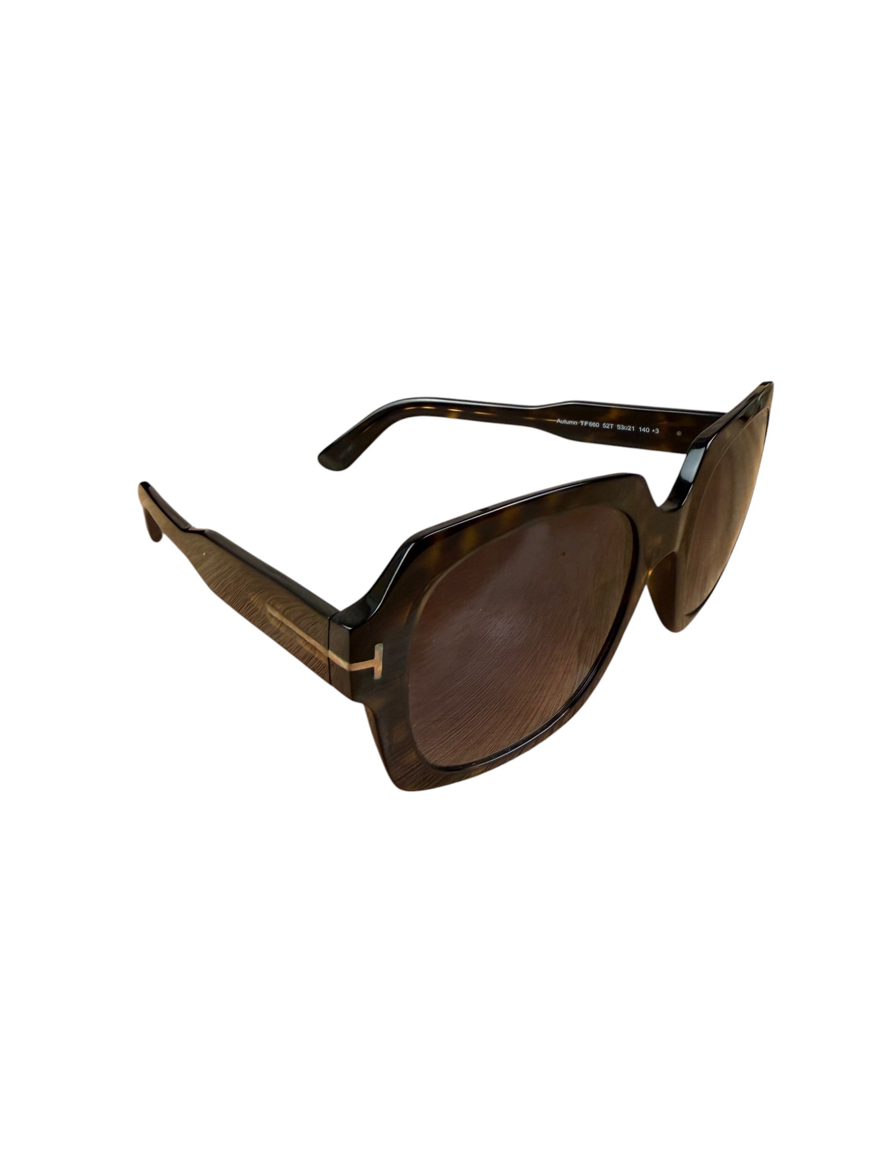 Tom Ford Dark Havana Sunglasses TF660