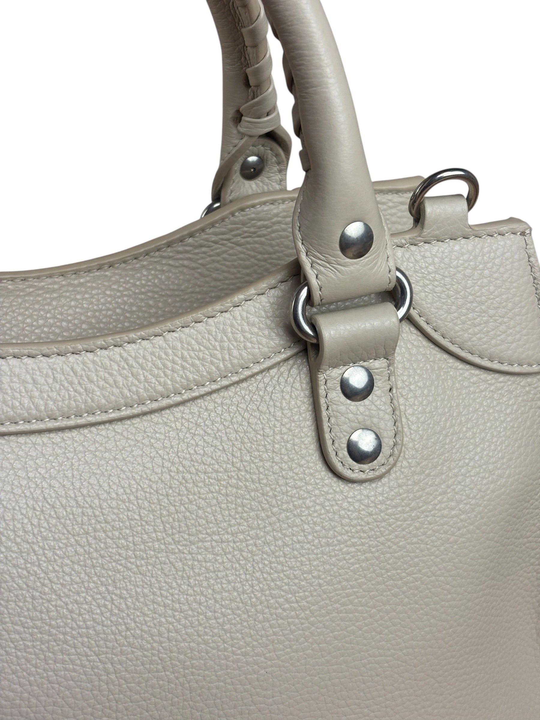 Balenciaga Beige Neo Classic City Bag