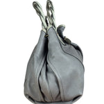 Chloé Vintage Grey Leather Shoulder Bag