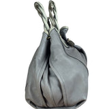 Chloé Vintage Grey Leather Shoulder Bag