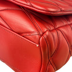 Louis Vuitton Red Lambskin GO-14 Malletage Shoulder Bag