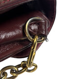 Louis Vuitton Burgundy Monogram Vernis Sunset Boulevard Shoulder Bag