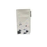 Louis Vuitton White Leather Ski Double Card Holder