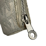 Goyard White Senat Mini Pouch
