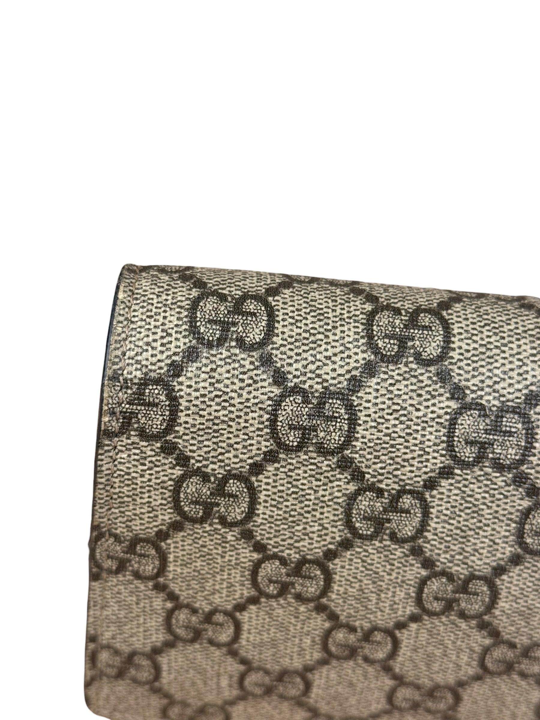 Gucci Dionysus GG Supreme Super Mini Bag Beige/Taupe