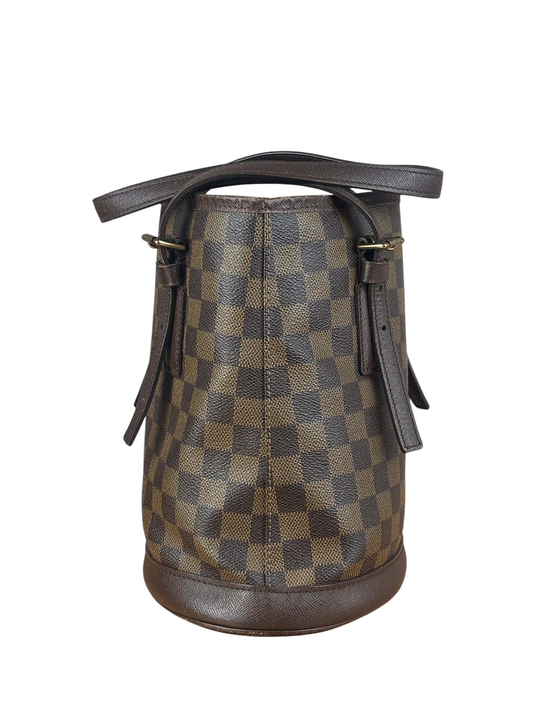 Louis Vuitton Damier Ebene Marais PM Bucket Bag