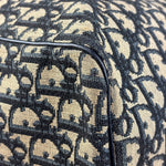 Christian Dior Vintage Navy Blue Trotter Boston Handbag