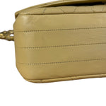 Chanel 1986 Beige Curved Flap Bag