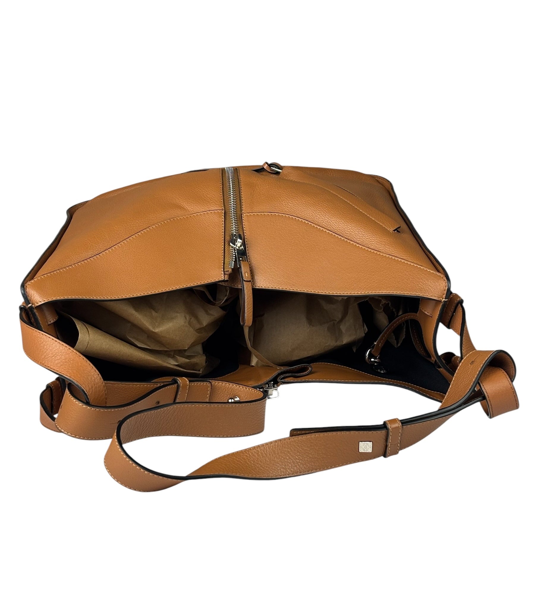 Loewe Tan Brown Calfskin Hammock Shoulder Bag