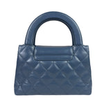 Chanel Blue Quilted Calfskin Nano Kelly Shopper Two-Way Bag 2023