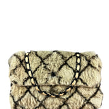 Chanel Matelasse Fur Coco Mark Chain Flap Bag '01