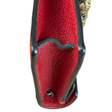 Gucci Red Leather Dionysus Super Mini Chain Crossbody Bag