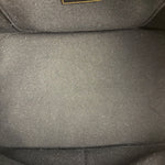 Prada Vintage Black Canvas Canapa Tote