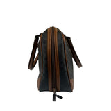 Gucci Vintage Micro GG Black/Brown Supreme Satchel Hand Bag