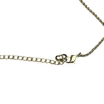 Christian Dior Vintage Gold Pearl Necklace