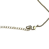 Christian Dior Vintage Gold Pearl Necklace