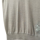 Hermes Vintage Blue Cashmere/Silk Sweater Vest