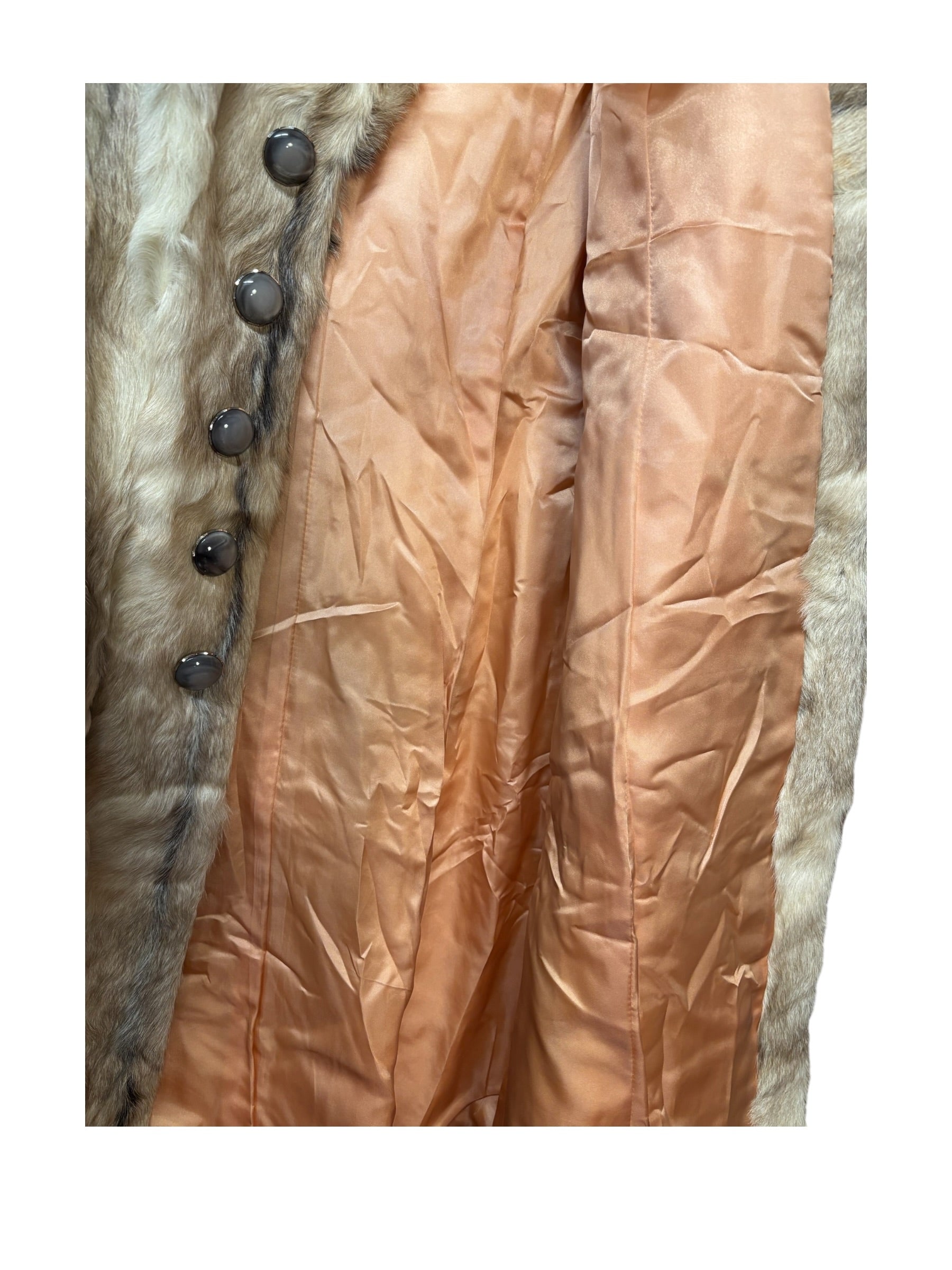 Emba Vintage Mink Fur Long Coat