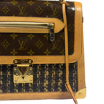 Louis Vuitton Brown Monogram Ambre Tweedy Zip GM