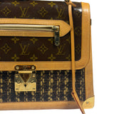 Louis Vuitton Brown Monogram Ambre Tweedy Zip GM