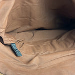 Hermes Vintage Brown Canvas Fourre Tote