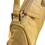 Prada Vintage Yellow Nylon Pochette
