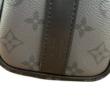 Louis Vuitton Black Monogram Keepall Bandouliere 25