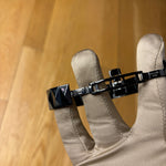 Fendi Black 4270L Ion Plated Geometric Watch