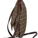 Fendi Canvas Monogram Zucchino Shoulder bag